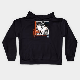 Darnell Mooney Paper Poster Kids Hoodie